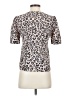 Sanctuary 100% Polyester Animal Print Tan Short Sleeve Top Size XS - photo 2
