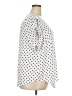 Torrid 100% Polyester Polka Dots White Short Sleeve Blouse Size 2X Plus (2) - photo 4