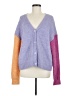 Sundry Color Block Purple Cardigan Size Med (2) - photo 1