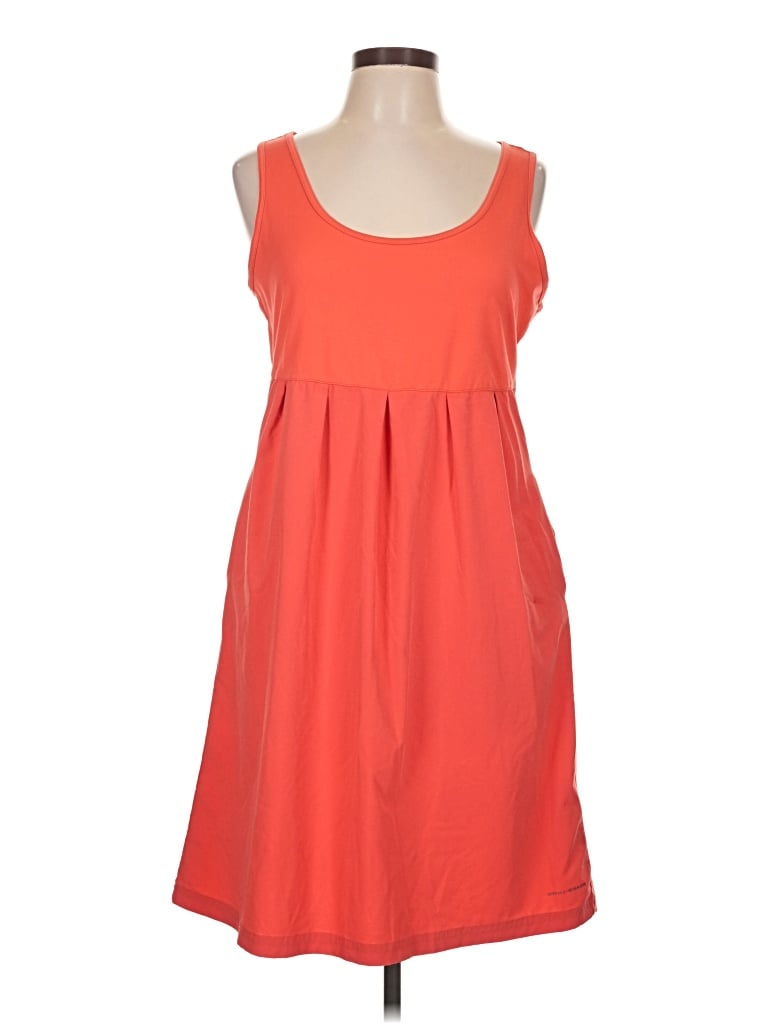 Pre-owned Columbia Casual Dress In Orange