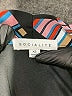 Socialite 100% Polyester Graphic Black Casual Dress Size XS - photo 7