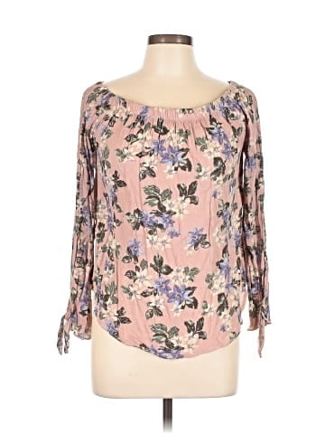 One Clothing 3/4 Sleeve Blouse (view 1)