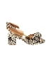 Stone Cold Fox X RAYE Animal Print Ivory Sandals Size 7 - photo 1