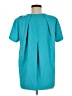 Trina Turk 100% Polyester Teal Short Sleeve Blouse Size M - photo 2