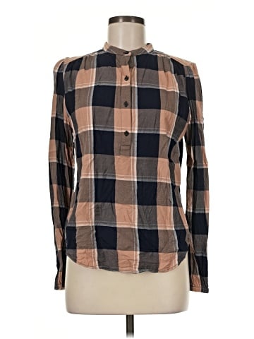 Ann Taylor Long Sleeve Button-Down Shirt (view 1)