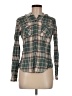 Ali & Kris Green Long Sleeve Button-Down Shirt Size M - photo 1