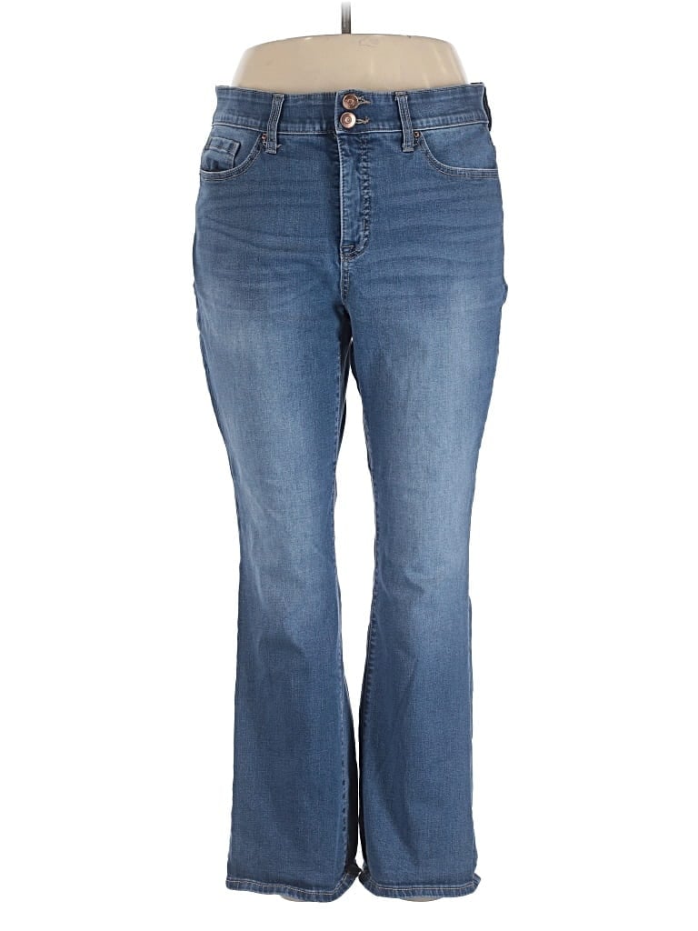 Pre-owned Terra & Sky Jeans In Blue