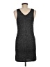 Debut 100% Viscose Tweed Gray Casual Dress Size M - photo 2