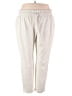 MTA Sport Solid Ivory Casual Pants Size 3X - photo 1