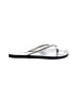 ABound Silver Flip Flops Size 10 - photo 1