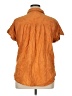 Splendid Damask Orange Short Sleeve Blouse Size XL - photo 2