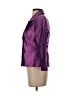 Nina Mclemore 100% Silk Purple Silk Blazer Size 2 - photo 5