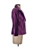 Nina Mclemore 100% Silk Purple Silk Blazer Size 2 - photo 4