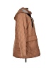 Nuage 100% Polyester Brown Coat Size M - photo 4