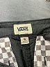 Vans 100% Cotton Solid Black Cargo Shorts Size 6 - photo 3