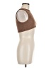 Unbranded Brown Sleeveless Top Size 6 - photo 4
