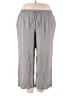 Old Navy Solid Gray Linen Pants Size XXL (tall) - photo 1