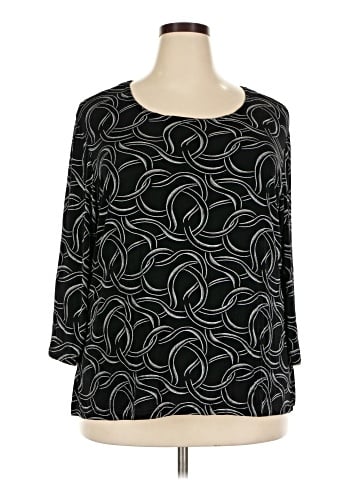 Briggs New York 3/4 Sleeve Top (view 1)
