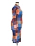 Unbranded Color Block Brown Casual Dress Size 3XL - photo 4