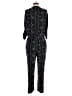 Elevenses 100% Polyester Paisley Black Jumpsuit Size S - photo 2