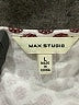 Max Studio 100% Cotton Checkered-gingham Red Casual Dress Size L - photo 7