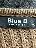 Blue B 100% Acrylic Brown Pullover Sweater Size Med - Lg - photo 7