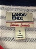 Lands' End Stripes White Pullover Sweater Size 18 - photo 7