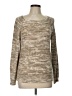 Ann Taylor LOFT Outlet Metallic Tan Pullover Sweater Size L - photo 1