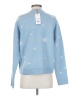 LoveShackFancy 100% Wool Stars Blue Wool Pullover Sweater Size XS - photo 2