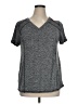 LIVI 100% Polyester Tweed Gray Active T-Shirt Size 14 - photo 1