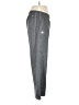 Adidas 100% Polyester Chevron-herringbone Gray Sweatpants Size L - photo 4