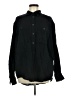 Gap Solid Black Long Sleeve Button-Down Shirt Size S - photo 1