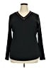 Fashion Bug Black Long Sleeve Blouse Size 18/20W - photo 1