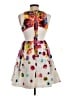 Prabal Gurung 100% Cotton Floral White Cocktail Dress Size 2 - photo 2