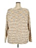 chic soul (chicsoul.com) Tweed Tan Pullover Sweater Size 2X - photo 2
