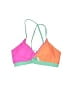 Popvil Color Block Pink Swimsuit Top Size M - photo 1