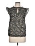 Rails 100% Cotton Black Short Sleeve Blouse Size L - photo 1