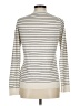 Banana Republic Stripes Ivory Silk Pullover Sweater Size M - photo 2