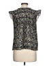 Rails 100% Cotton Black Short Sleeve Blouse Size L - photo 2