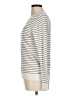Banana Republic Stripes Ivory Silk Pullover Sweater Size M - photo 5