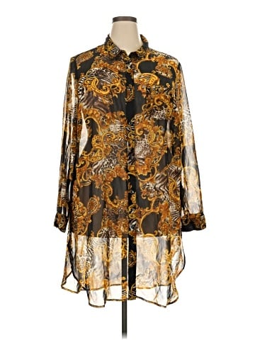 K. Jordan Long Sleeve Blouse (view 1)