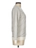 Banana Republic Stripes Ivory Silk Pullover Sweater Size M - photo 4