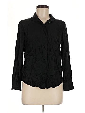 Shanghai Tang Long Sleeve Silk Top (view 1)