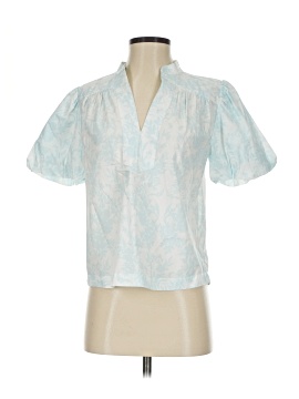 Southern Tide Short Sleeve Blouse
