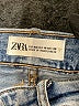 Zara Blue Denim Shorts Size 14 - photo 3