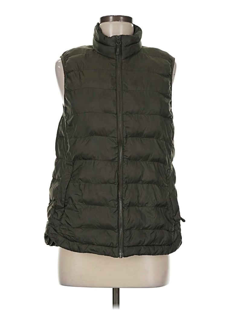 Pre-owned 32 Degrees Vest In Green