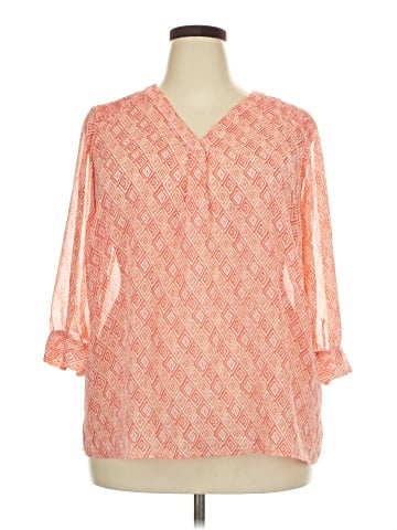 Talbots Outlet 3/4 Sleeve Blouse (view 1)