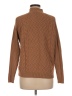 BCBGMAXAZRIA Solid Brown Turtleneck Sweater Size M - photo 2