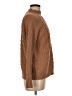 BCBGMAXAZRIA Solid Brown Turtleneck Sweater Size M - photo 4
