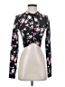LoveShackFancy Floral Black Jacket Size XS - photo 1